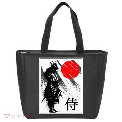 Japanese Samurai Tote Bag