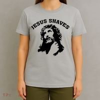 Jesus Shaves T-Shirt thumb 4