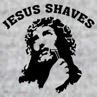 Jesus Shaves Pajama Set thumb 2