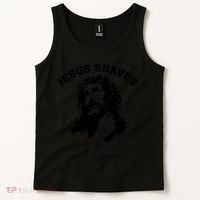 Jesus Shaves Tank Top thumb 2