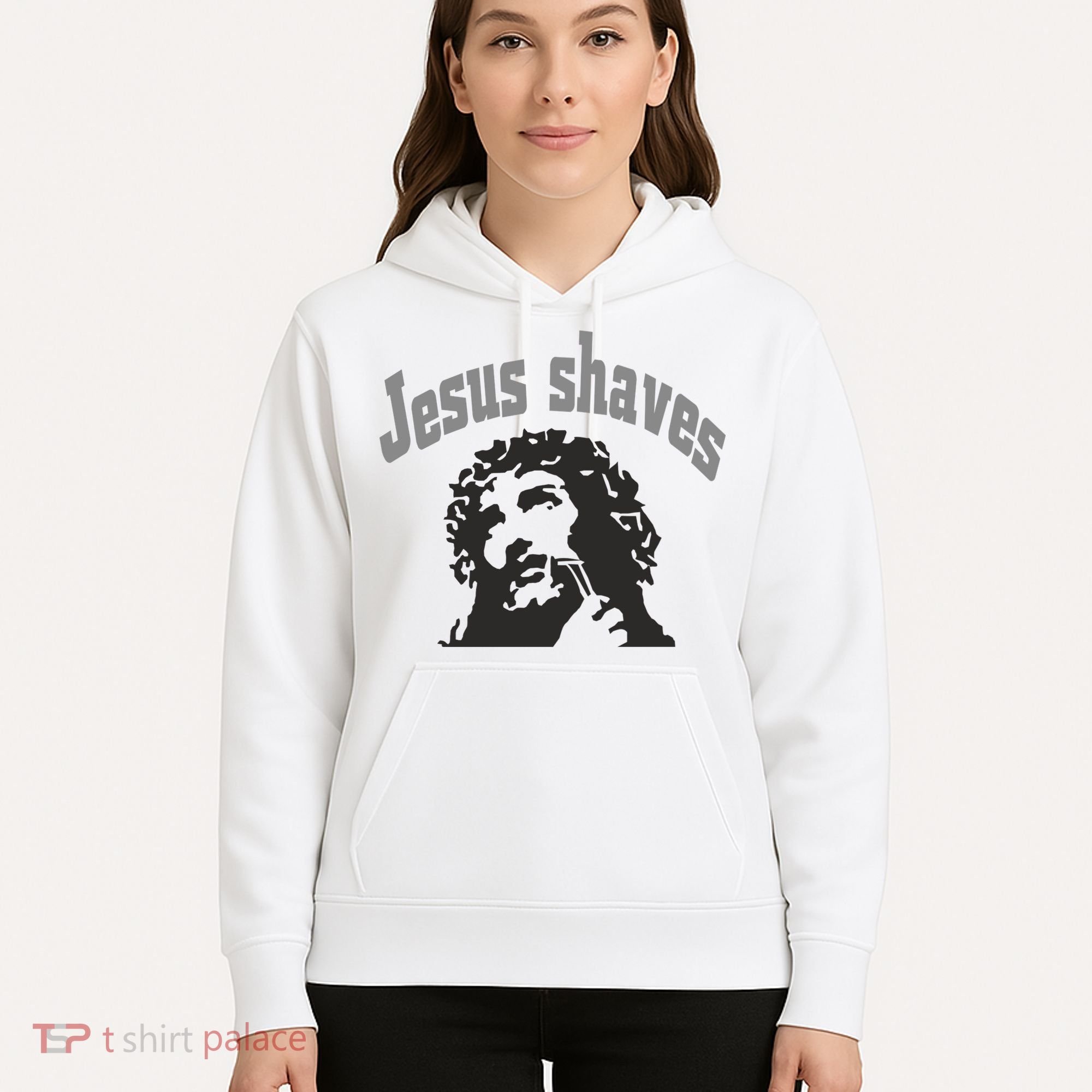 Jesus Shaves Hoodie