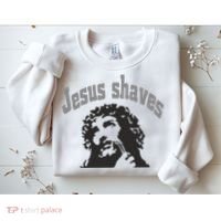 Jesus Shaves Sweatshirt thumb 2