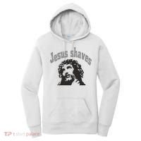 Jesus Shaves Women's Hoodie thumb 0