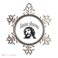 Jesus Shaves Ornament thumb 0