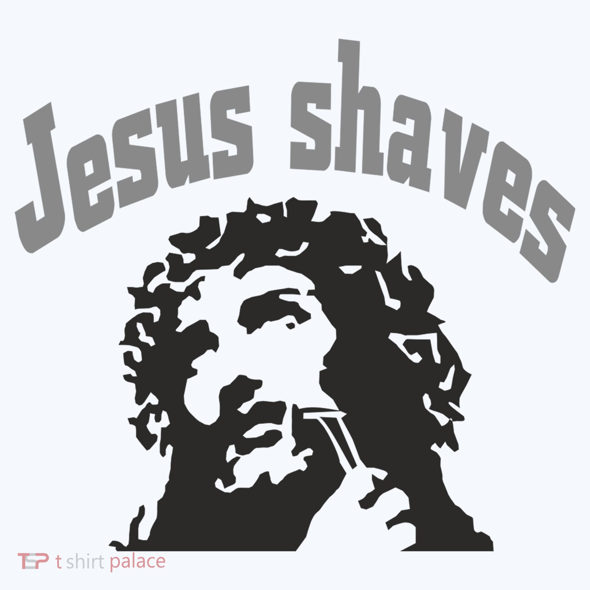 Jesus Shaves Baby Bodysuit