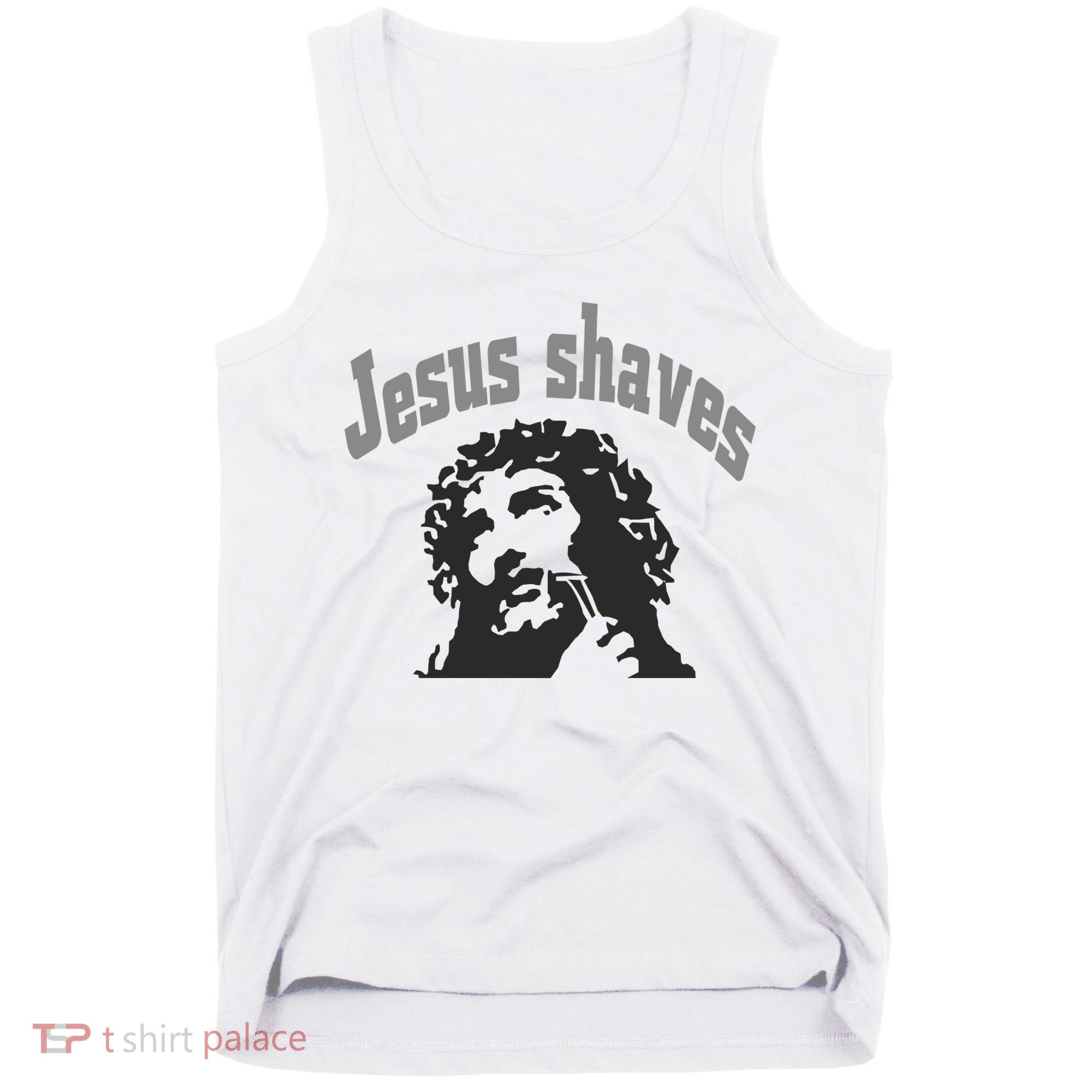 Jesus Shaves Tank Top