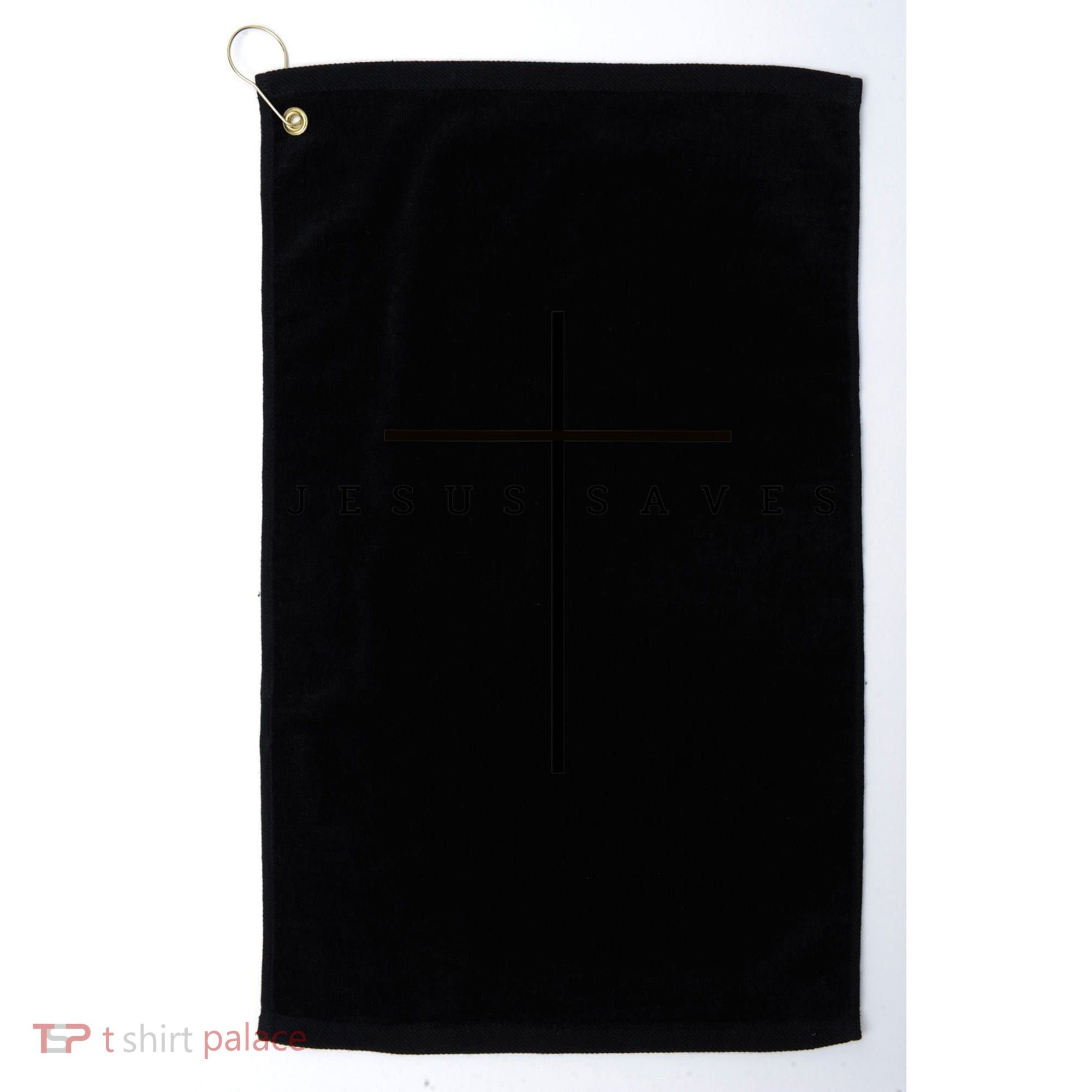 Jesus Saves Golf Towel