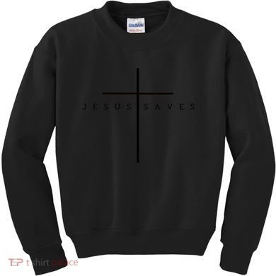 Jesus Saves Kids Sweatshirt