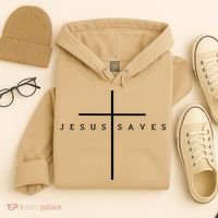 Jesus Saves Hoodie thumb 4
