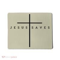 Jesus Saves Mousepad thumb 0