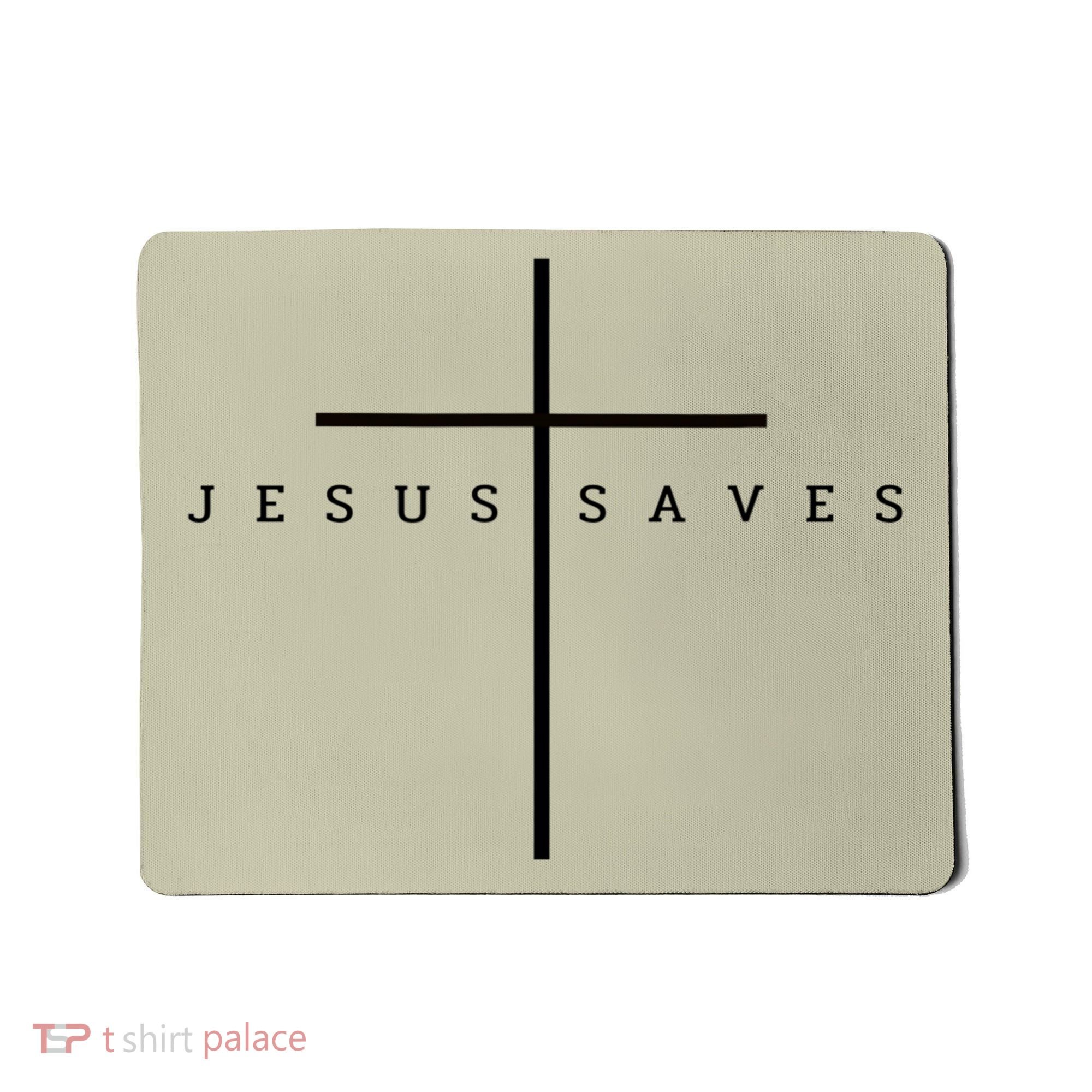 Jesus Saves Mousepad