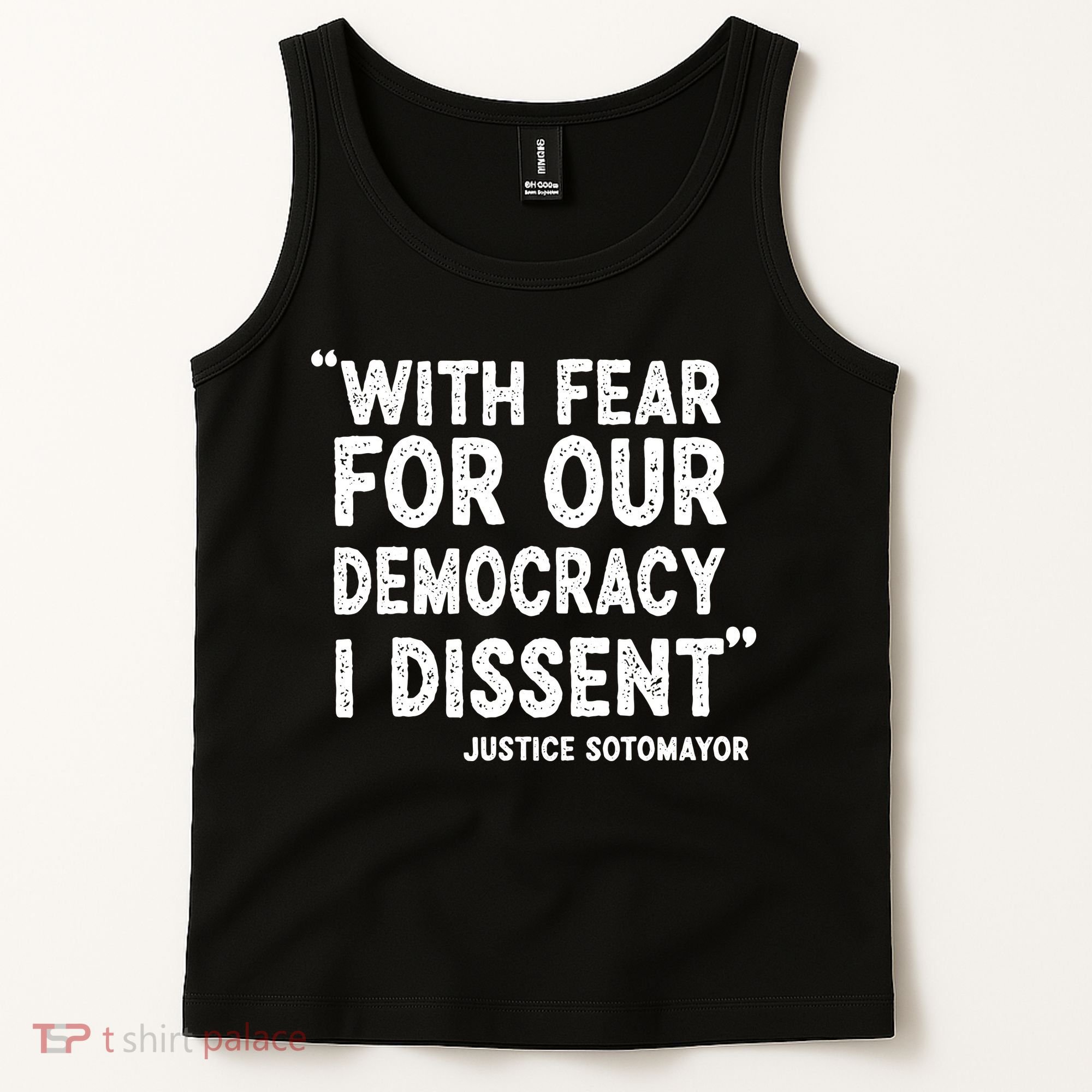 Justice Sotomayor Tank Top
