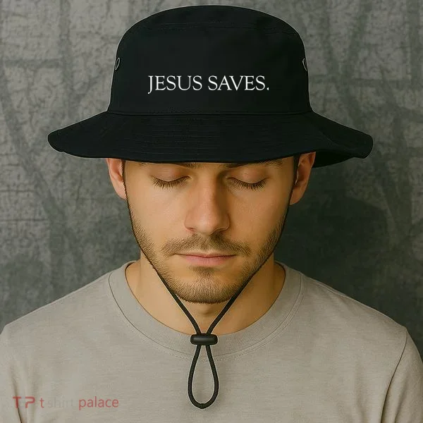 JESUS SAVES Bucket Hat