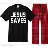 JESUS SAVES Pajama Set thumb 0