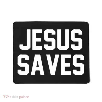 JESUS SAVES Mousepad
