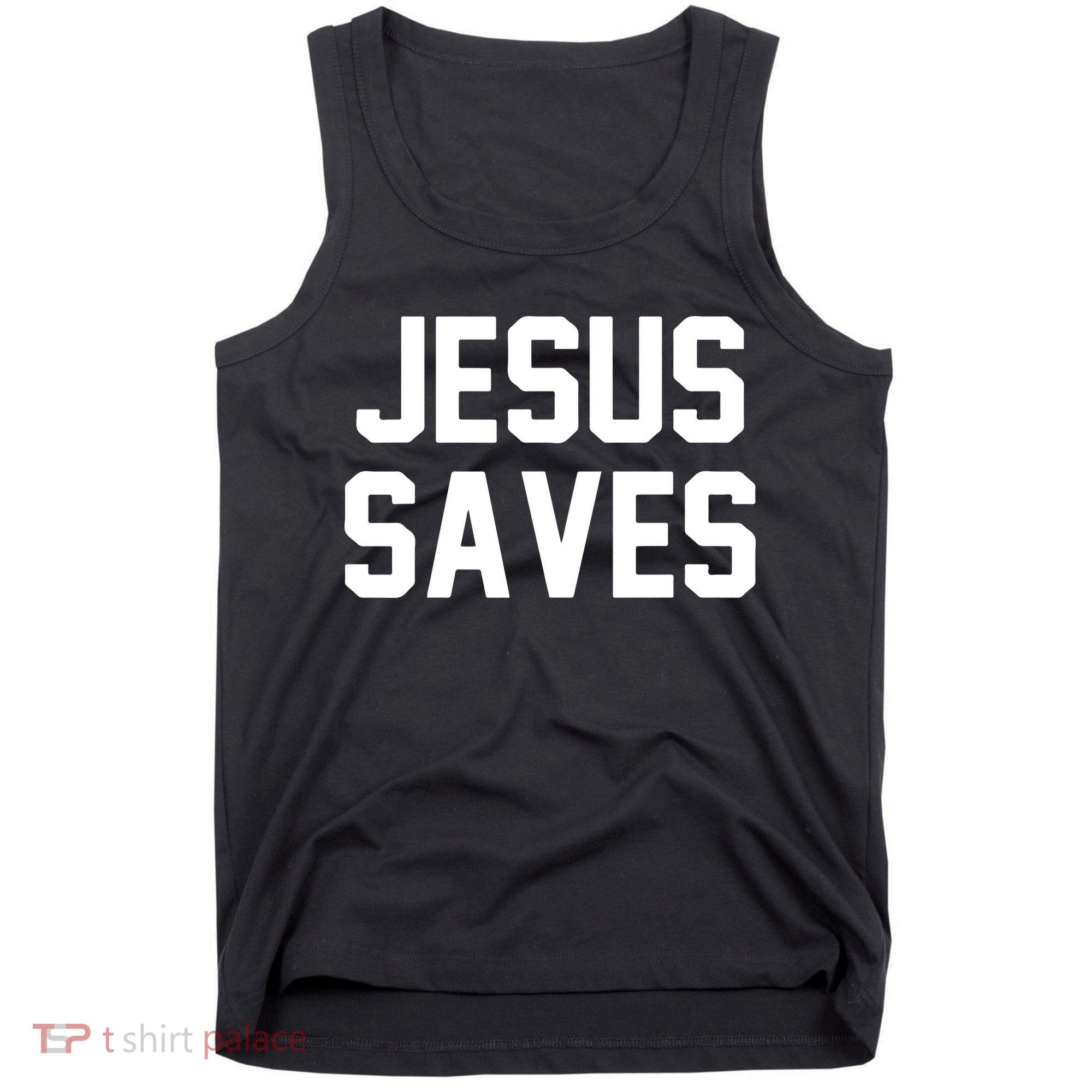 JESUS SAVES Tank Top