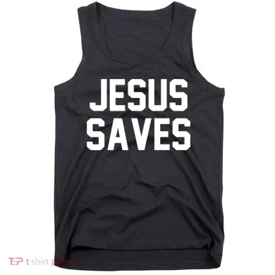 JESUS SAVES Tank Top
