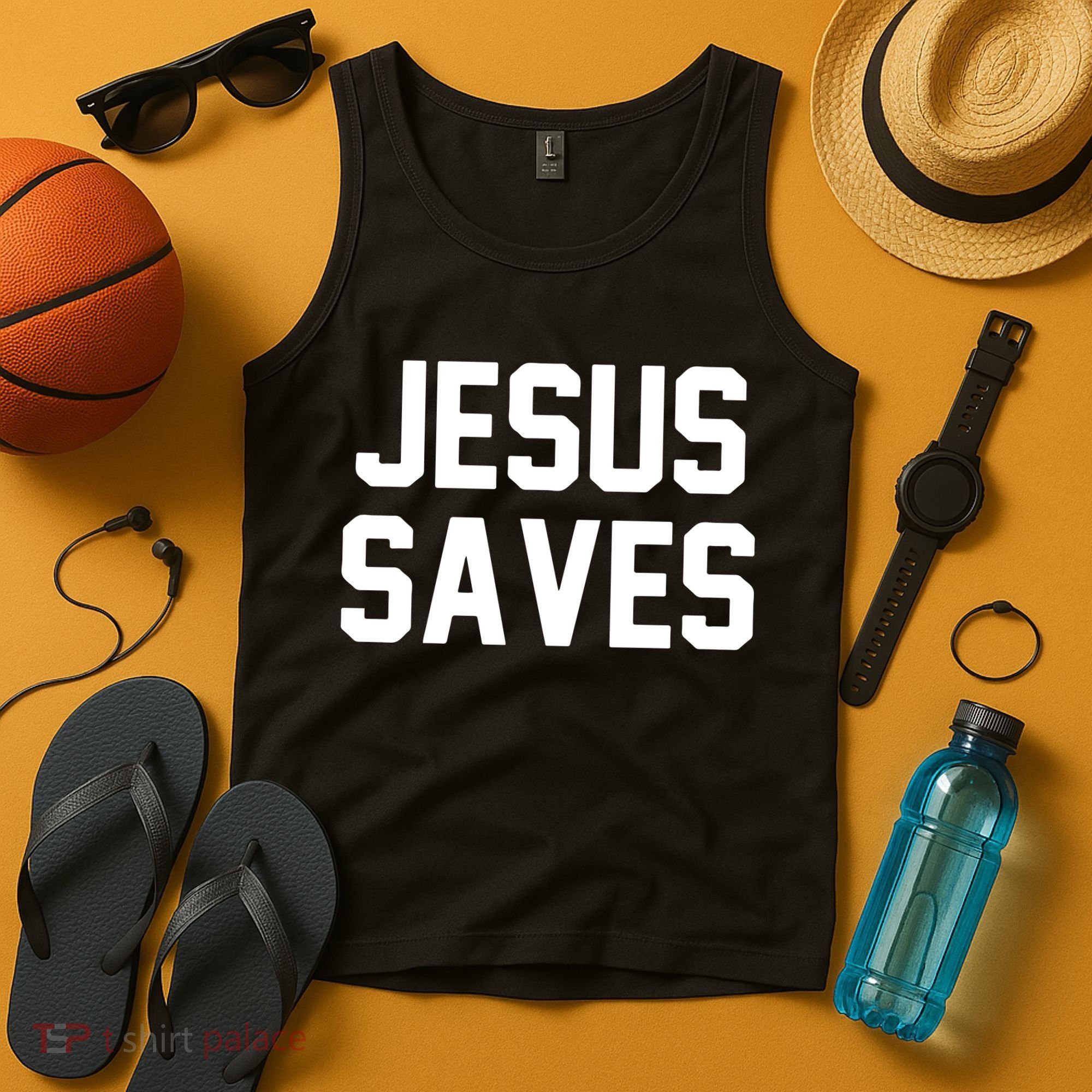 JESUS SAVES Tank Top