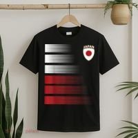 Japanese Soccer Jersey Japan Football Japan Flag T-Shirt thumb 2