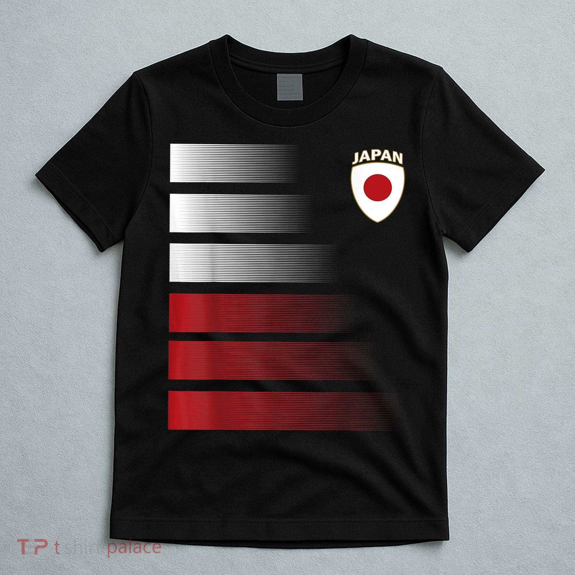 Japanese Soccer Jersey Japan Football Japan Flag T-Shirt