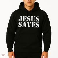 Jesus Saves Hoodie thumb 2