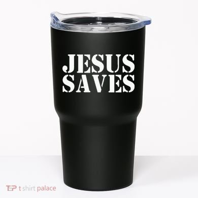 Jesus Saves Tumbler