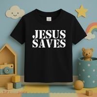 Jesus Saves Toddler T-Shirt thumb 3