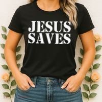 Jesus Saves Women's T-Shirt thumb 2