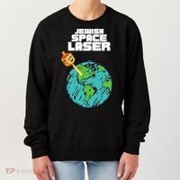 Jewish Space Laser Insane Funny Conspiracy Theory Women's Sweatshirt thumb 0