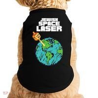 Jewish Space Laser Insane Funny Conspiracy Theory Doggie Tank thumb 0