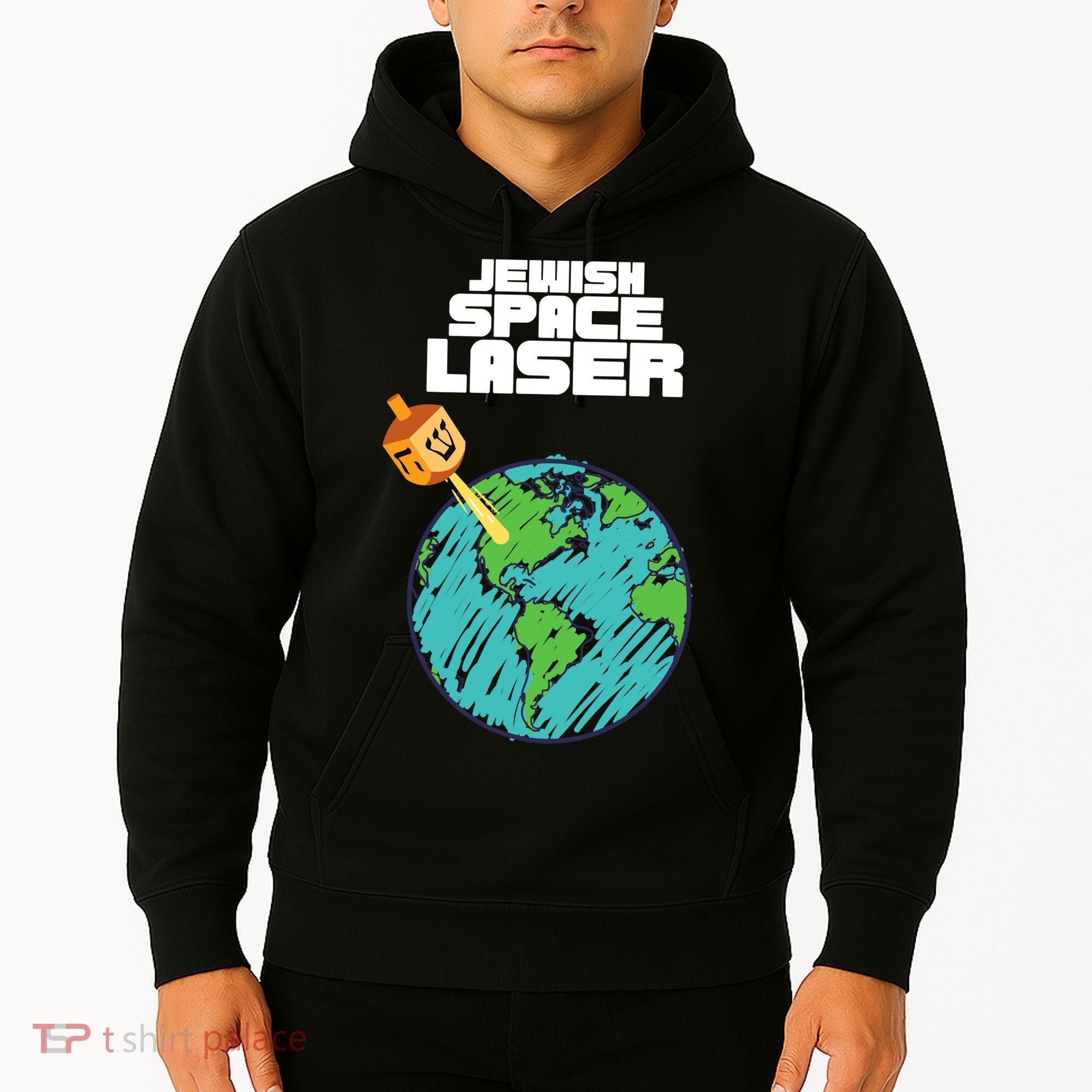 Jewish Space Laser Insane Funny Conspiracy Theory Hoodie