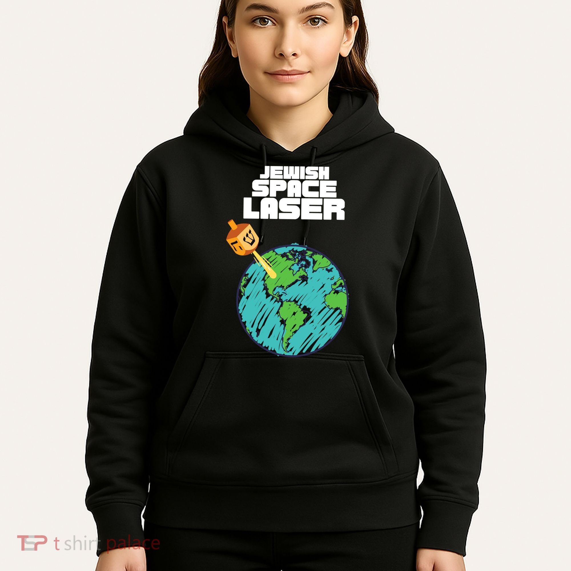Jewish Space Laser Insane Funny Conspiracy Theory Hoodie