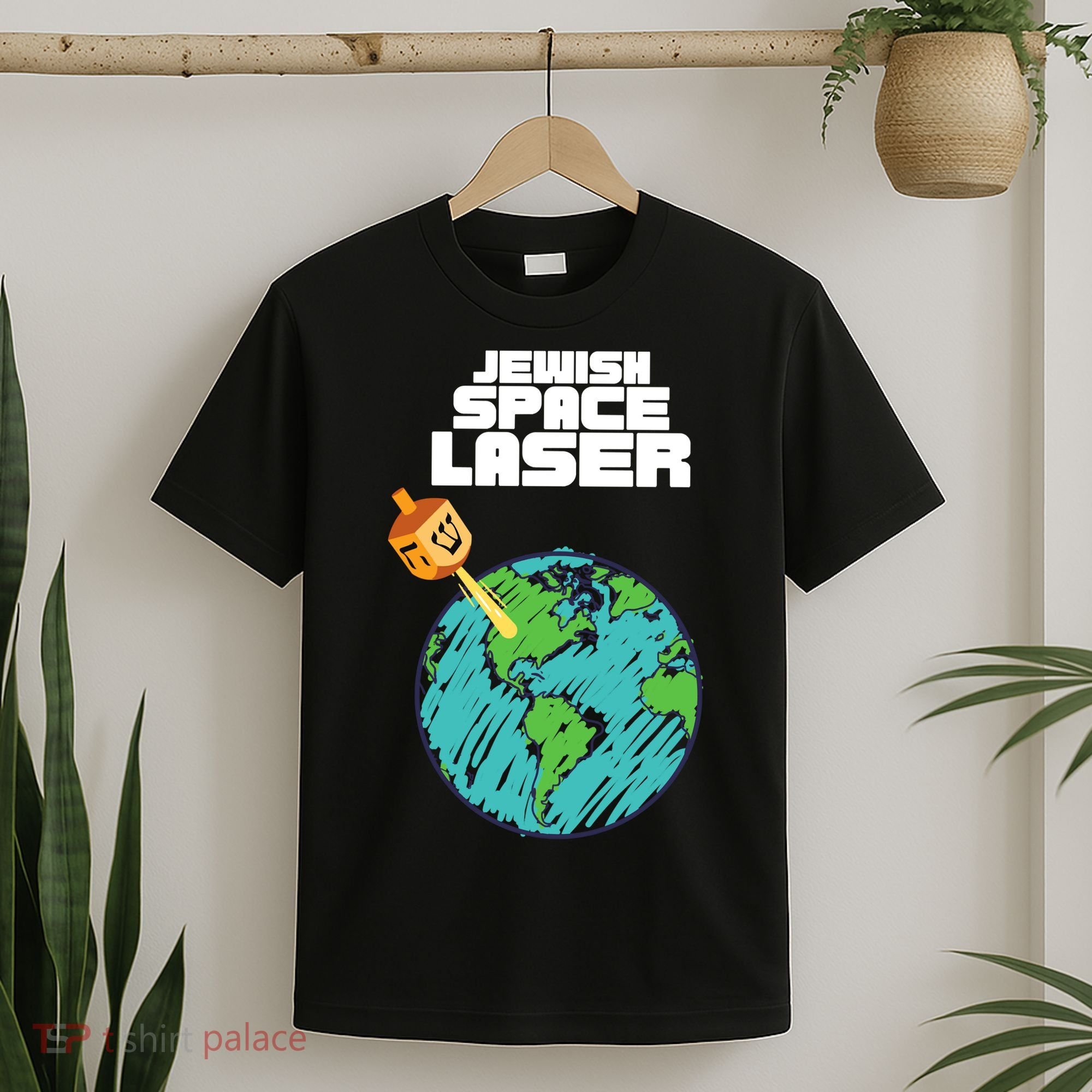 Jewish Space Laser Insane Funny Conspiracy Theory T-Shirt