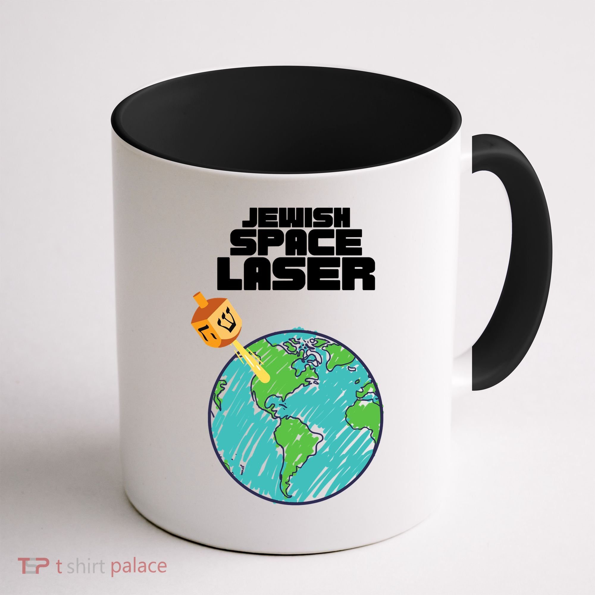 Jewish Space Laser Insane Funny Conspiracy Theory Coffee Mug
