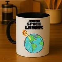 Jewish Space Laser Insane Funny Conspiracy Theory Coffee Mug thumb 4