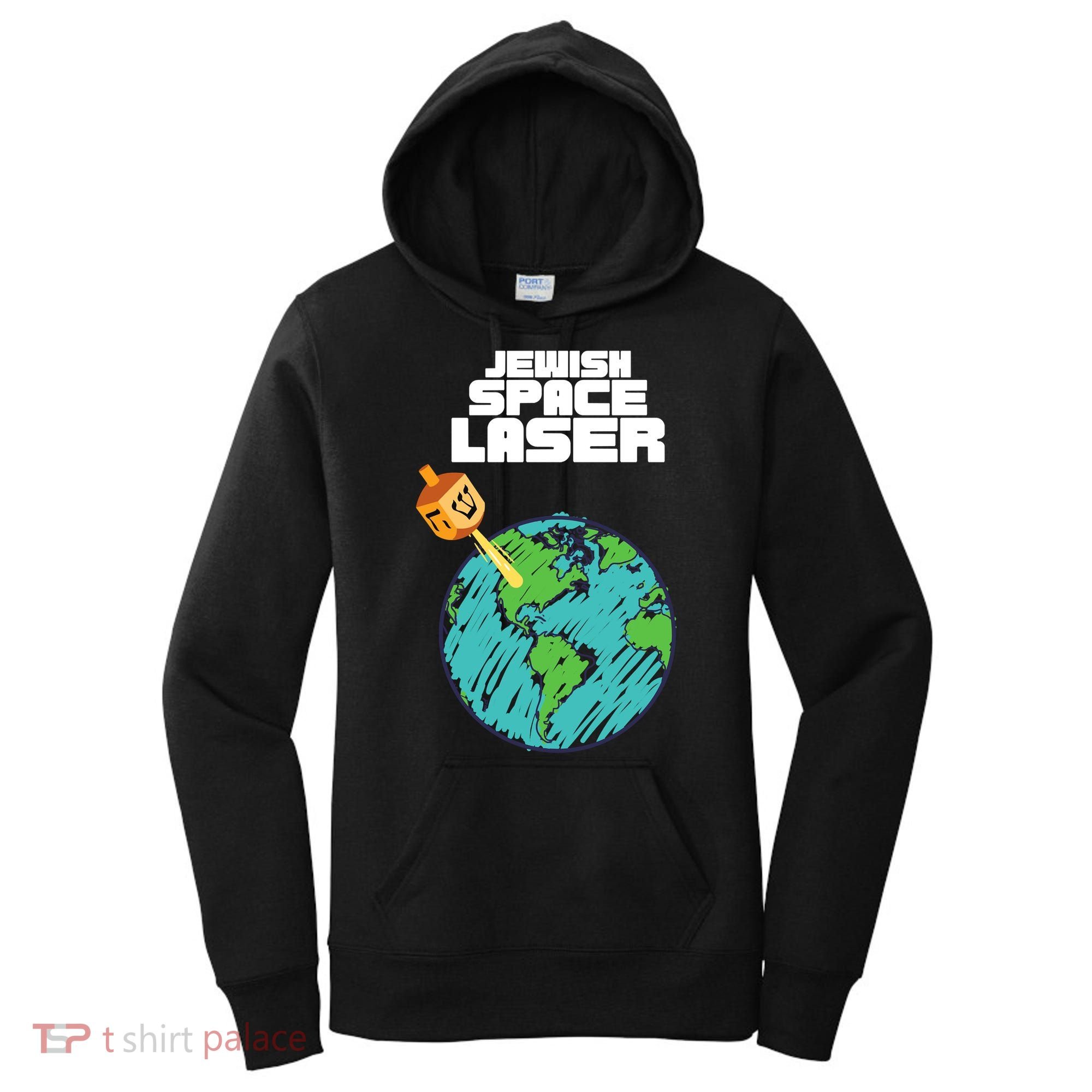 Jewish Space Laser Insane Funny Conspiracy Theory Women's Hoodie