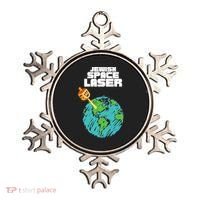 Jewish Space Laser Insane Funny Conspiracy Theory Ornament thumb 0