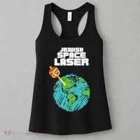 Jewish Space Laser Insane Funny Conspiracy Theory Women's Tank Top thumb 3