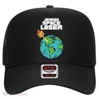 Jewish Space Laser Insane Funny Conspiracy Theory Hat thumb 0