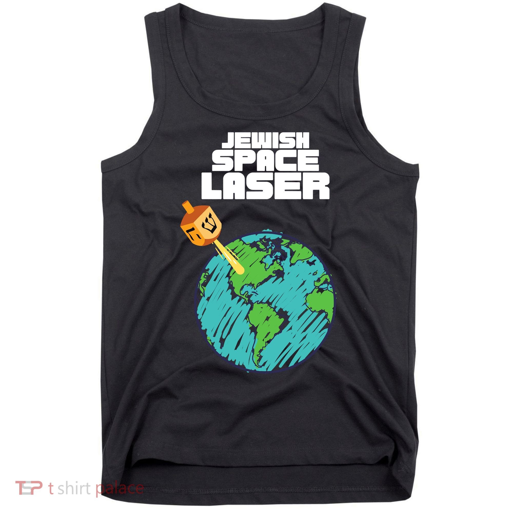 Jewish Space Laser Insane Funny Conspiracy Theory Tank Top