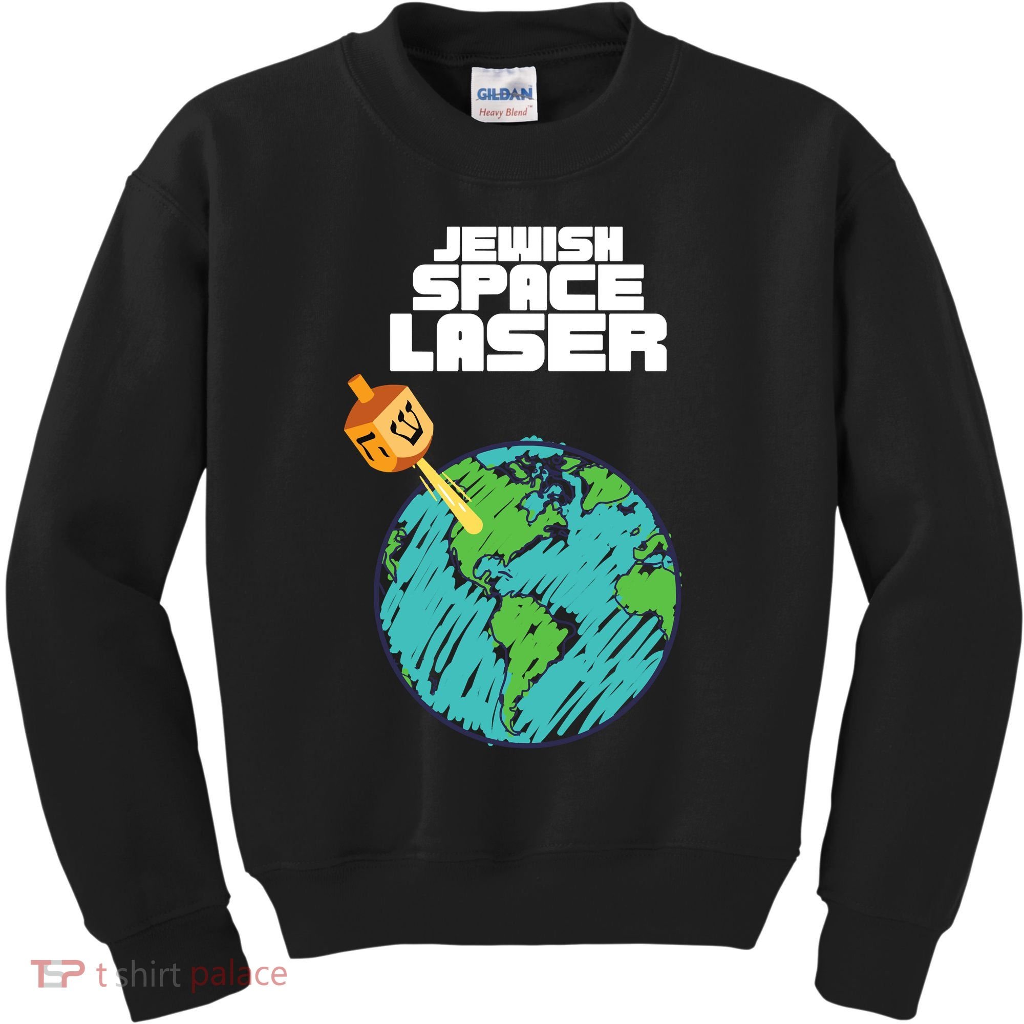 Jewish Space Laser Insane Funny Conspiracy Theory Kids Sweatshirt