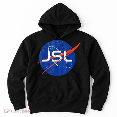 Jewish Space Laser Logo Badge Distressed Funny Meme Hoodie