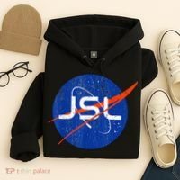 Jewish Space Laser Logo Badge Distressed Funny Meme Hoodie thumb 4