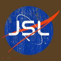 Jewish Space Laser Logo Badge Distressed Funny Meme Ornament thumb 1