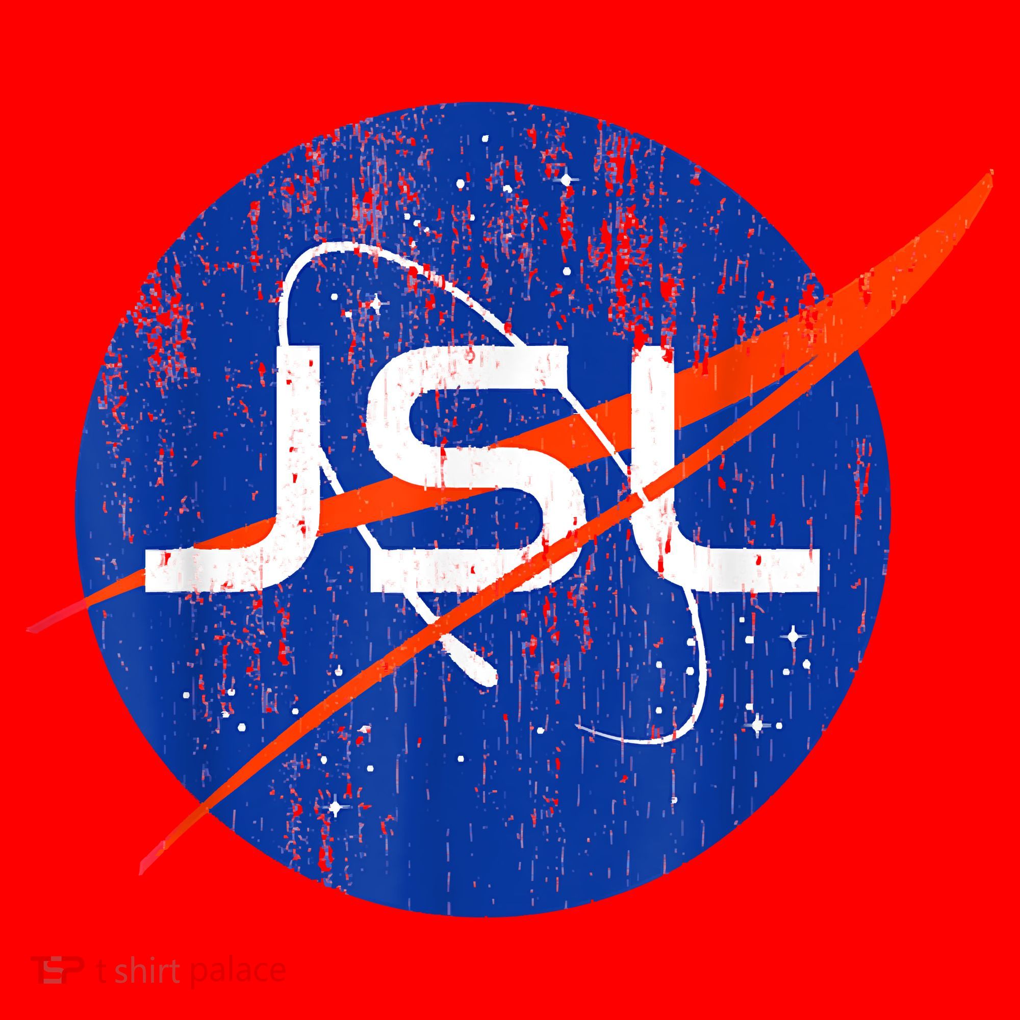 Jewish Space Laser Logo Badge Distressed Funny Meme Santa Hat
