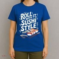 Japanese Sushi Lover Sushi Making And Japanese Food Lover Great Gift T-Shirt thumb 4