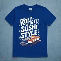 Japanese Sushi Lover Sushi Making And Japanese Food Lover Great Gift T-Shirt thumb 5