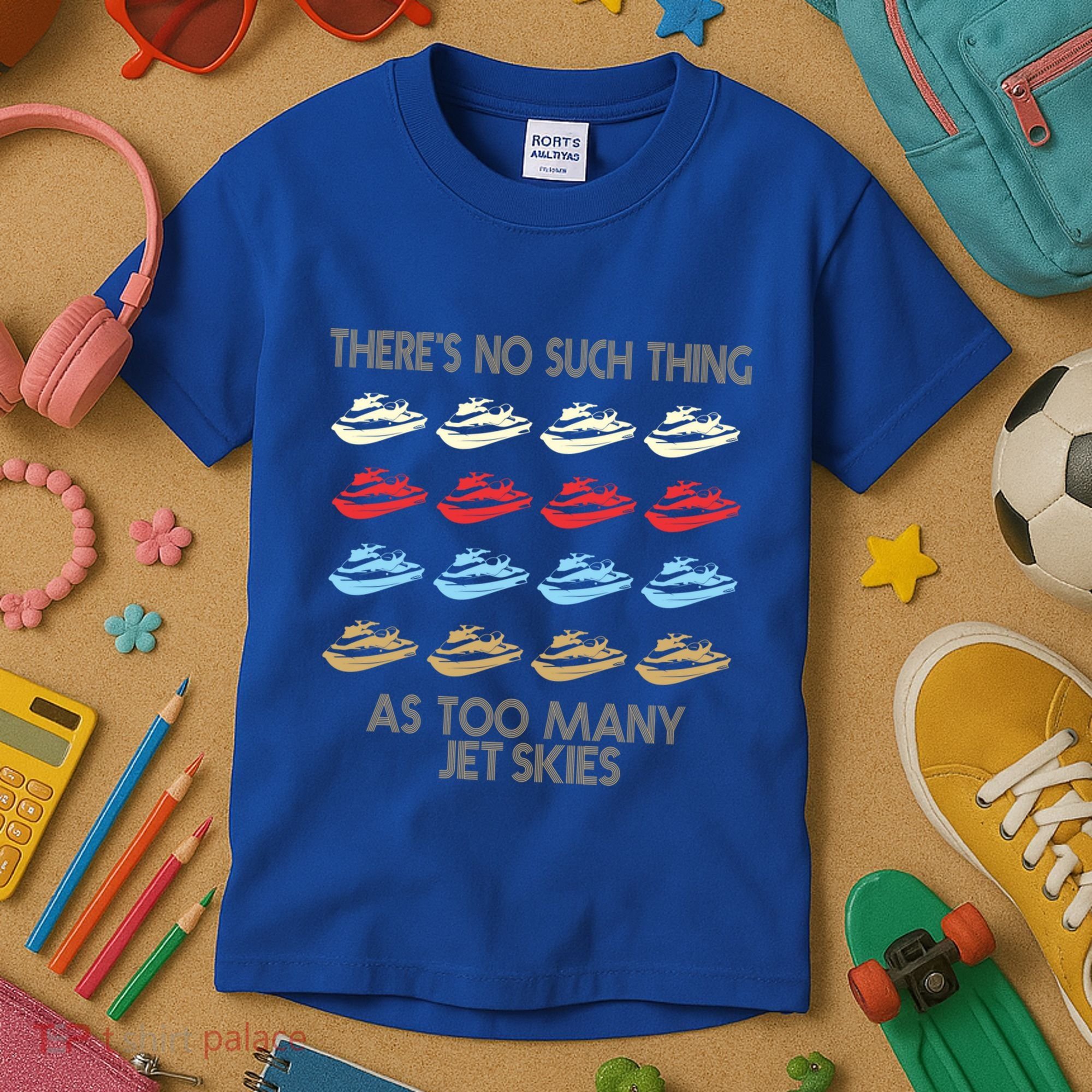 Jet Ski Lovers Meaningful Gift Kids T-Shirt