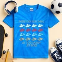 Jet Ski Lovers Meaningful Gift Kids Tie-Dye T-Shirt thumb 2