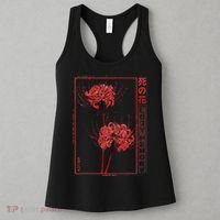 Japanese Spider Lily Soft Grunge Anime Aesthetic Flower  Women's Tank Top thumb 3